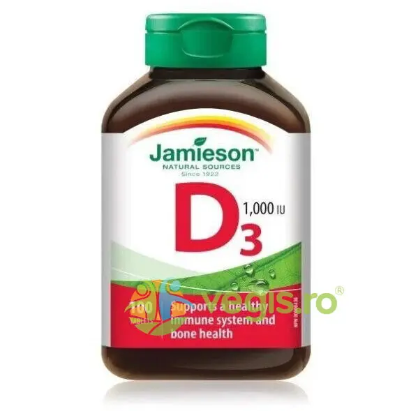 Vitamina D3 1000UI 100cpr