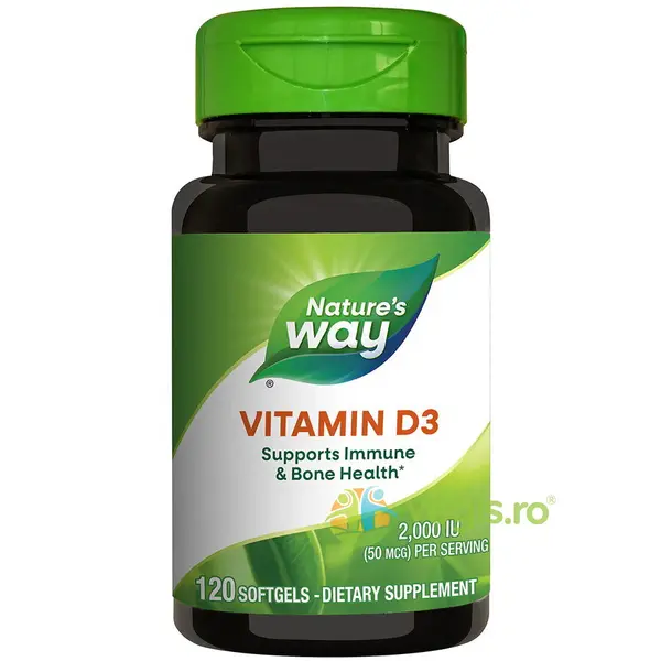 Vitamina D3 2000ui (Adulti) 120cps Secom,