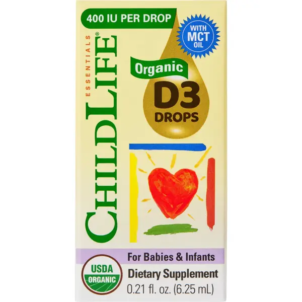 Vitamina D3 400UI Organic 6.25ml