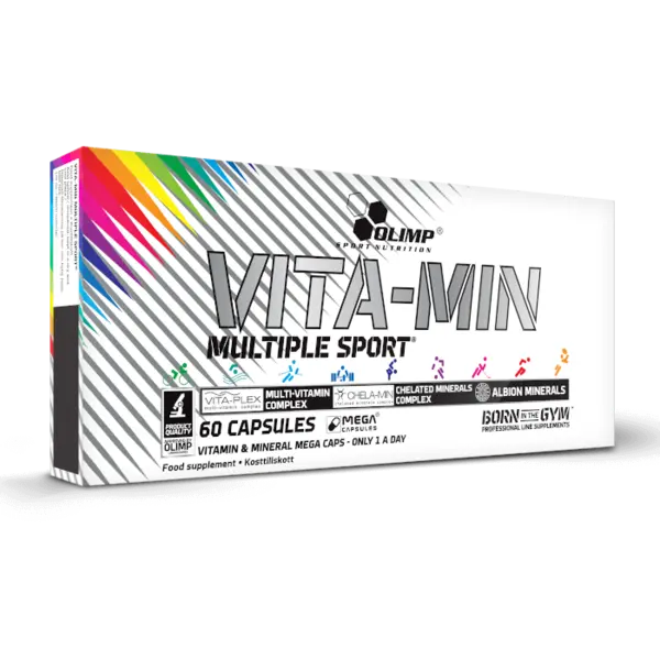Vitamine si minerale Vitamin Multiple Sport Mega Caps, 60 capsule, Olimp Sport Nutrition