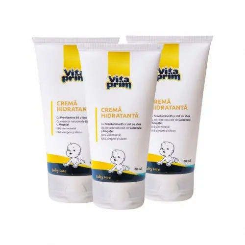 Vitaprim Baby Care Crema hidratanta 150 ml (pachet 3 buc) Zephyr Labs