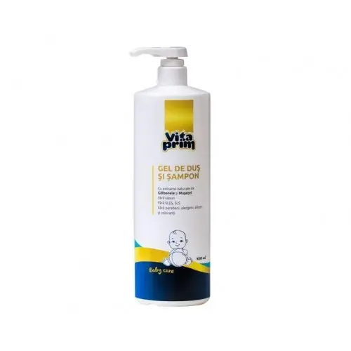 Vitaprim Baby Care Gel de dus si sampon 1L Zephyr Labs