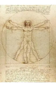 Vitruvian Man Notebook - Leonardo Da Vinci