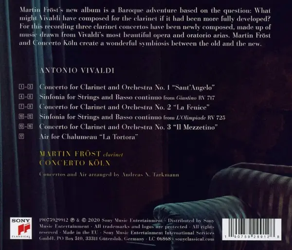 Vivaldi | Martin Frost, Concerto Koln