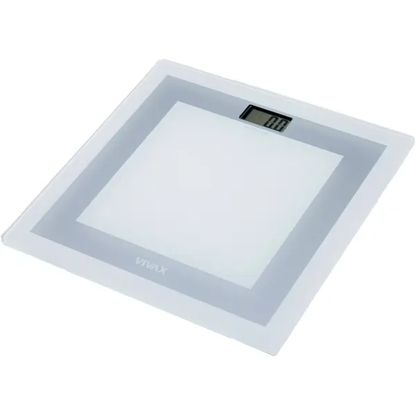 VIVAX Cantar pentru baie Vivax PS-154WG, 150 Kg, Sticla Gri/Alba