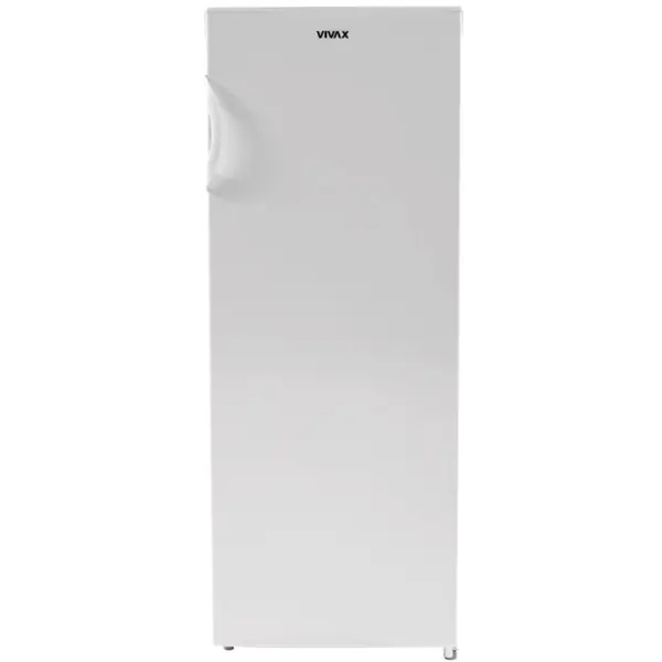 VIVAX Congelator vertical VIVAX VF-157E W, 160L, Clasa E, Termostat reglabil, Usa reversibila, Suprafata painted metal, 5 cutii depozitare, H 142 cm, Alb
