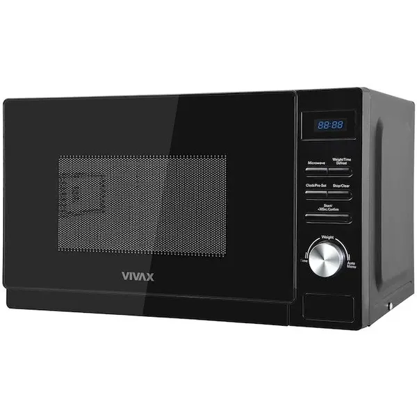 VIVAX Cuptor cu microunde Vivax MWO-2070BL, 20 l, 700 W, Digital, Negru