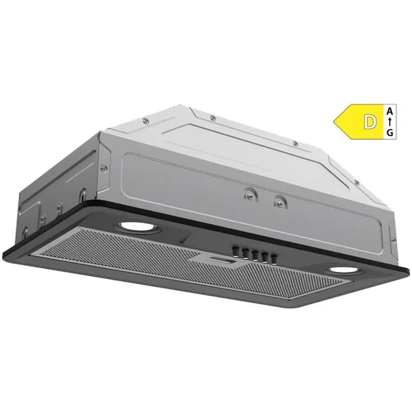VIVAX Hota incorporabila Vivax CHO-60BI100T B, 52,5 cm, 100 W, 1 motor, 3 viteze, filtru aluminiu, iluminare LED, Negru