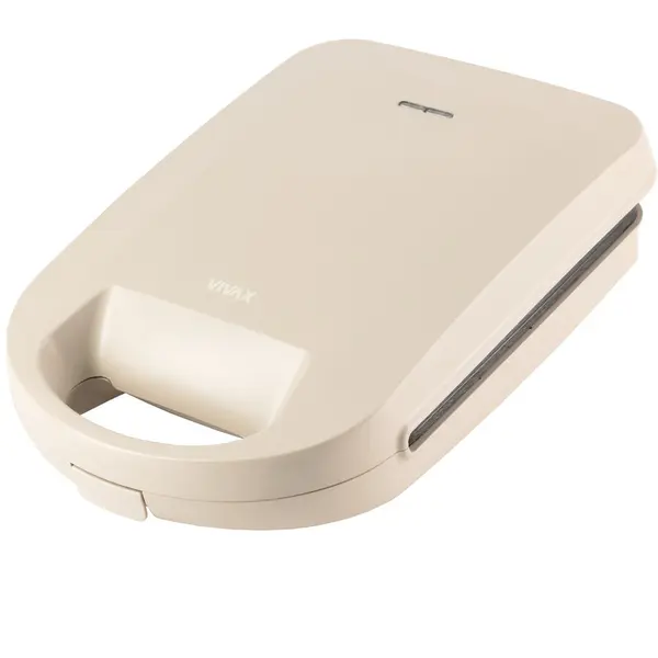 VIVAX Sandwich maker Vivax TS-1504S, putere 1500 W, suprafata antiaderanta, indicator LED, Lunar Bej
