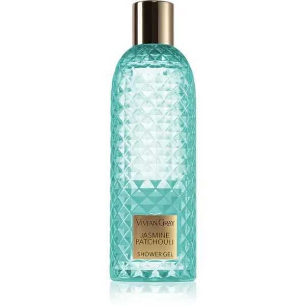 Vivian Gray Gemstone Jasmine & Patchouli gel de duș de lux 300 ml