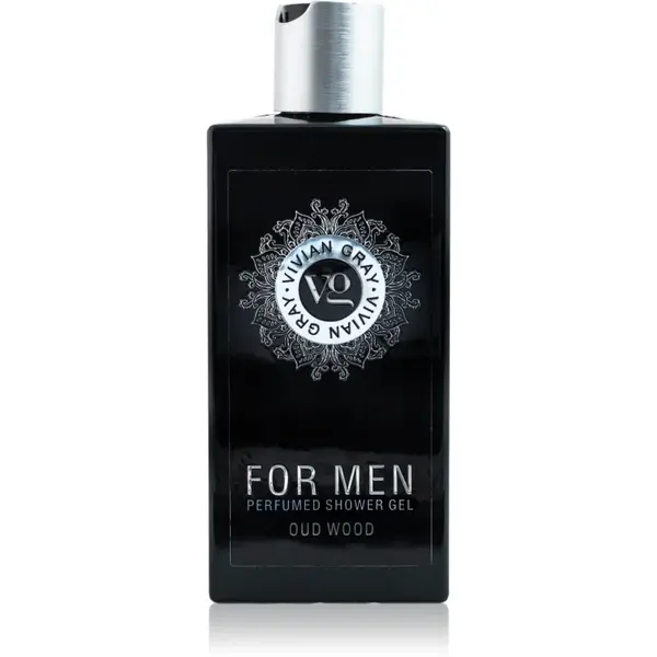 Vivian Gray Oud Wood gel de duș pentru barbati produs parfumat 350 ml