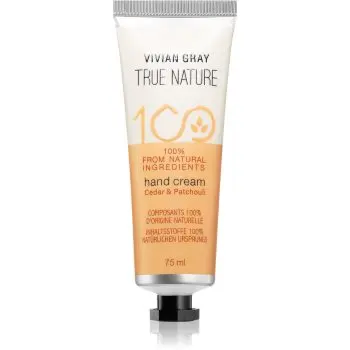 Vivian Gray True Nature Cedar & Patchouli crema de maini hidratanta