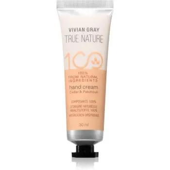 Vivian Gray True Nature Cedar & Patchouli crema de maini hidratanta