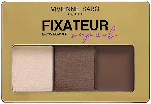 Vivienne Sabó Pudră de sprâncene Superb, 02, 4 g