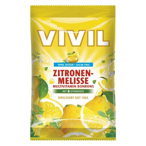 Vivil bomboane multivitamine lamaie fara zahar, 60g Zephyr Labs
