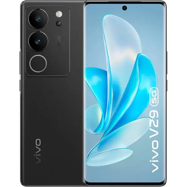 VIVO Telefon mobil Vivo V29, 5G, Dual SIM, 8GB RAM, 256GB, Negru