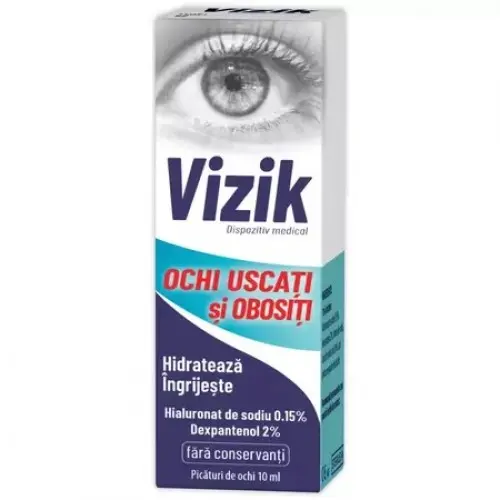 Vizik picaturi pentru ochi uscati si obositi, 10ml Zephyr Labs