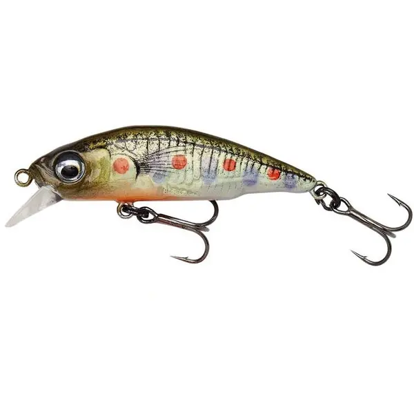 Vobler 3D Sticklebait Twitch 6.5cm 9.4G Brown Trout Smolt