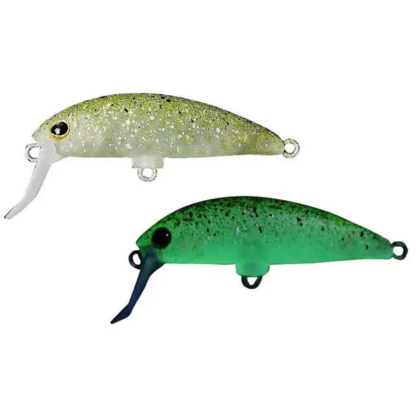 Vobler Buriburi Minnow 4cm 2.4g Shobokure Glow
