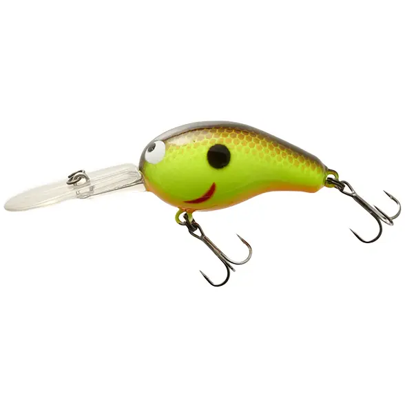 Vobler Geronimo Chico 4.4cm 6.8g Brown Back Chart