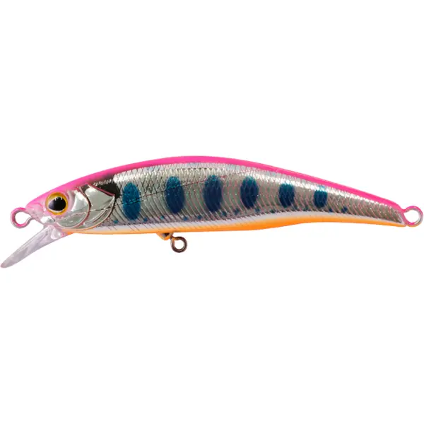 Vobler Tricoroll Ryushin 70HW 7cm 9.2g Flash Pink Back