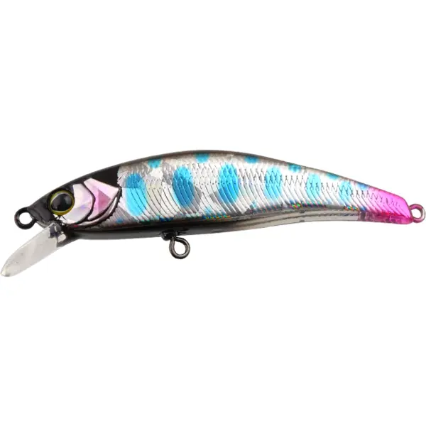 Vobler Tricoroll Ryushin Knocker 70HW 7cm 10.1g Yoneshiro Multi Black