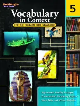 Vocabulary in Context for the Common Core Standards: Reproducible Grade 5, Paperback/***
