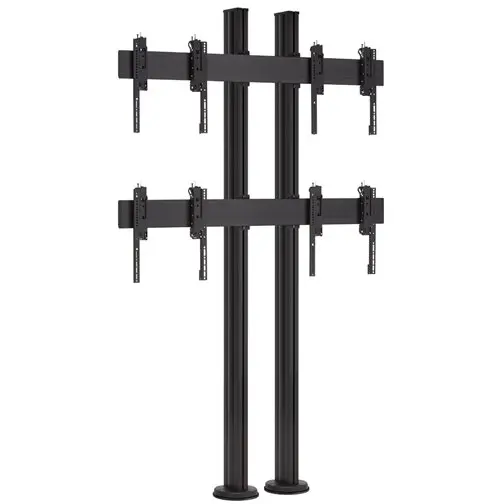 Vogels Stand Videowall 2x2 Vogel's FMVW2255 cu prindere in podea, pentru Displayuri 46-55