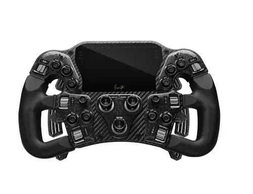 Volan Asetek SimSports Invicta Formula, Ecran LCD 4.3inch, USB-C (Negru)