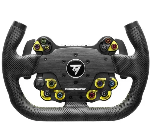 Volan Thrustmaster EVO Racing 31U, Piele, PC/PlayStation 4/PlayStation 5/Xbox (Negru)