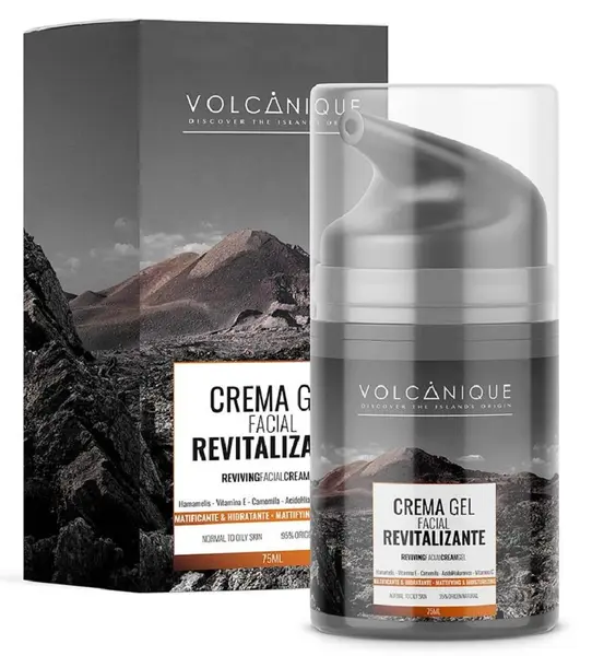 Volcanique Cremă-gel hidrobalansant pentru față, 75 ml
