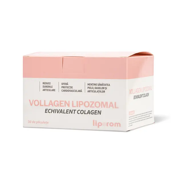 Vollagen Lipozomal, 30 plicuri, Liporom