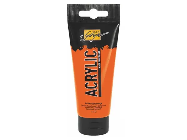 Vopsea acrilica Solo Goya pe baza de apa, diverse culori,100 ml