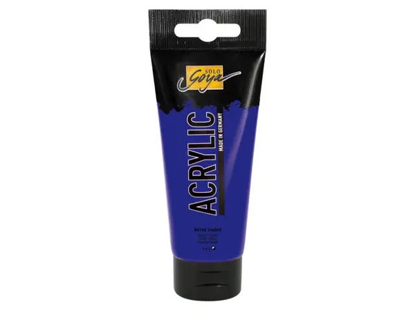 Vopsea acrilica Solo Goya pe baza de apa, diverse culori,100 ml