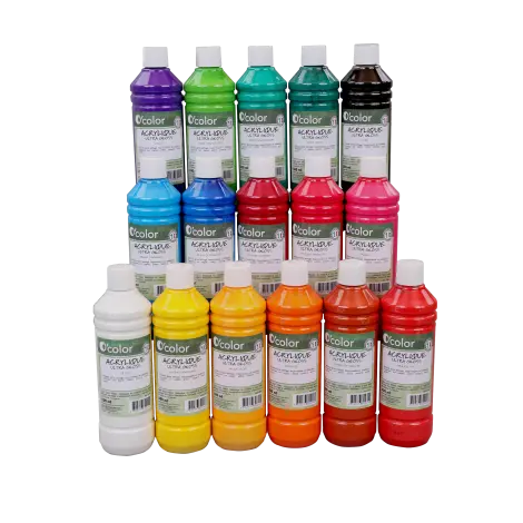 Vopsea acrilica Ultragloss 500 ml Galben