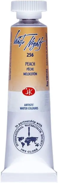 Vopsea de acuarelă Nevskaya Palitra Leningrad Nopți Albe - 256, Piersică, 10 ml