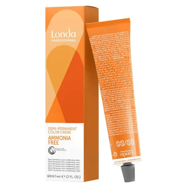 Vopsea de Par Demi Permanenta Londa Professional Londacolor, 7/45 Blond Mediu Cupru Rosu, 60 ml
