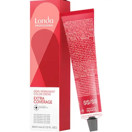 Vopsea de par demipermanenta 4/07 Extra Coverage, 60ml, Londa