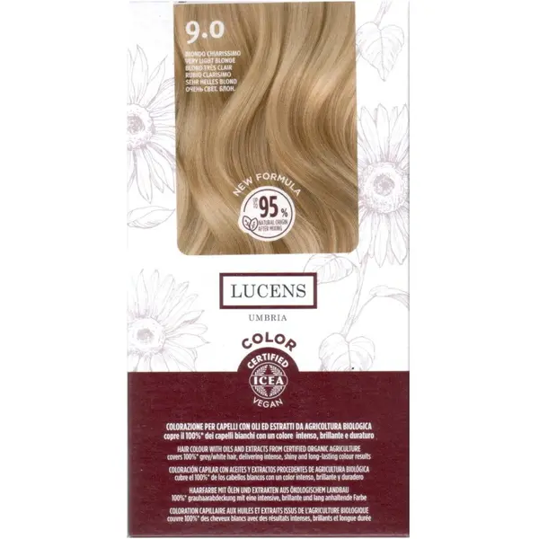 Vopsea de Par fara Amoniac Blond Foarte Deschis 9.0 50ml