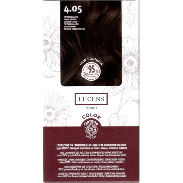 Vopsea de Par fara Amoniac Saten Cald 4.05 50ml