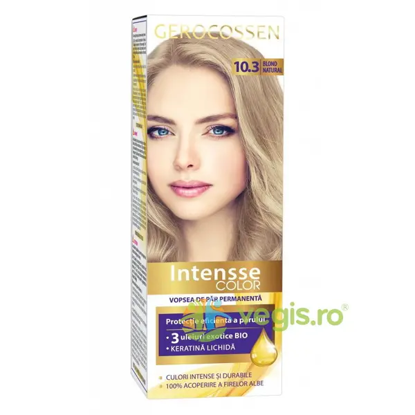 Vopsea de Par Intensse Color Nr. 10.3 Blond Natural 50ml