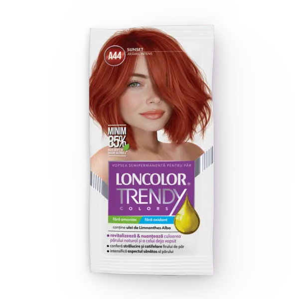 Vopsea de par semi-permanenta Trendy Colors A44, 50ml, Loncolor