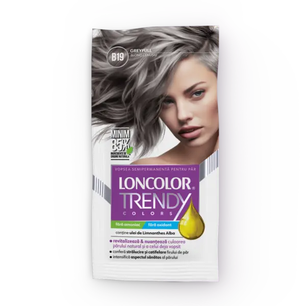 Vopsea de par semi-permanenta Trendy Colors B19, 50ml, Loncolor