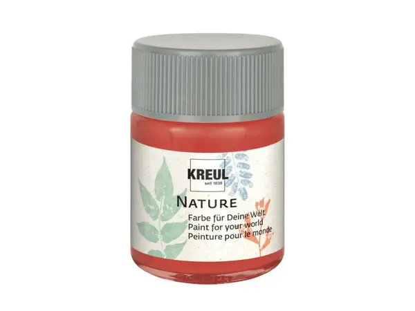 Vopsea eco Nature Kreul pe baza de apa, 50 ml,12 culori