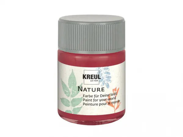 Vopsea eco Nature Kreul pe baza de apa, 50 ml,12 culori