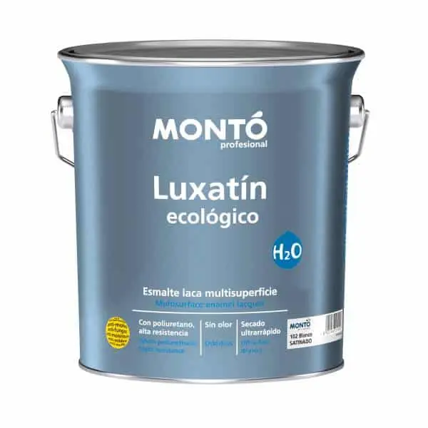 Vopsea Ecologica Pentru Gresie, Faianta, Lemn, Metal, Plastic, Ghips-Carton - Rezistență și Culoare Intensă, Monto 750ml - 750ml - Alb-Pur