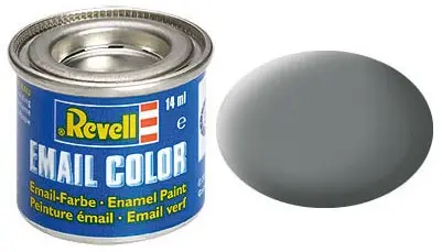 Vopsea email Revell - Gri șoarece, mat (R32147)