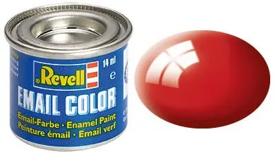 Vopsea email Revell - Roșu aprins, lucios (R32131)