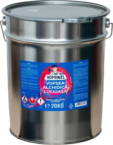 VOPSEA PENTRU METAL ȘI LEMN VOPSINEL™ - 20KG , OCRU