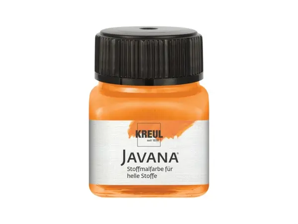 Vopsea pentru textile deschise la culoare Javana, 20 ml